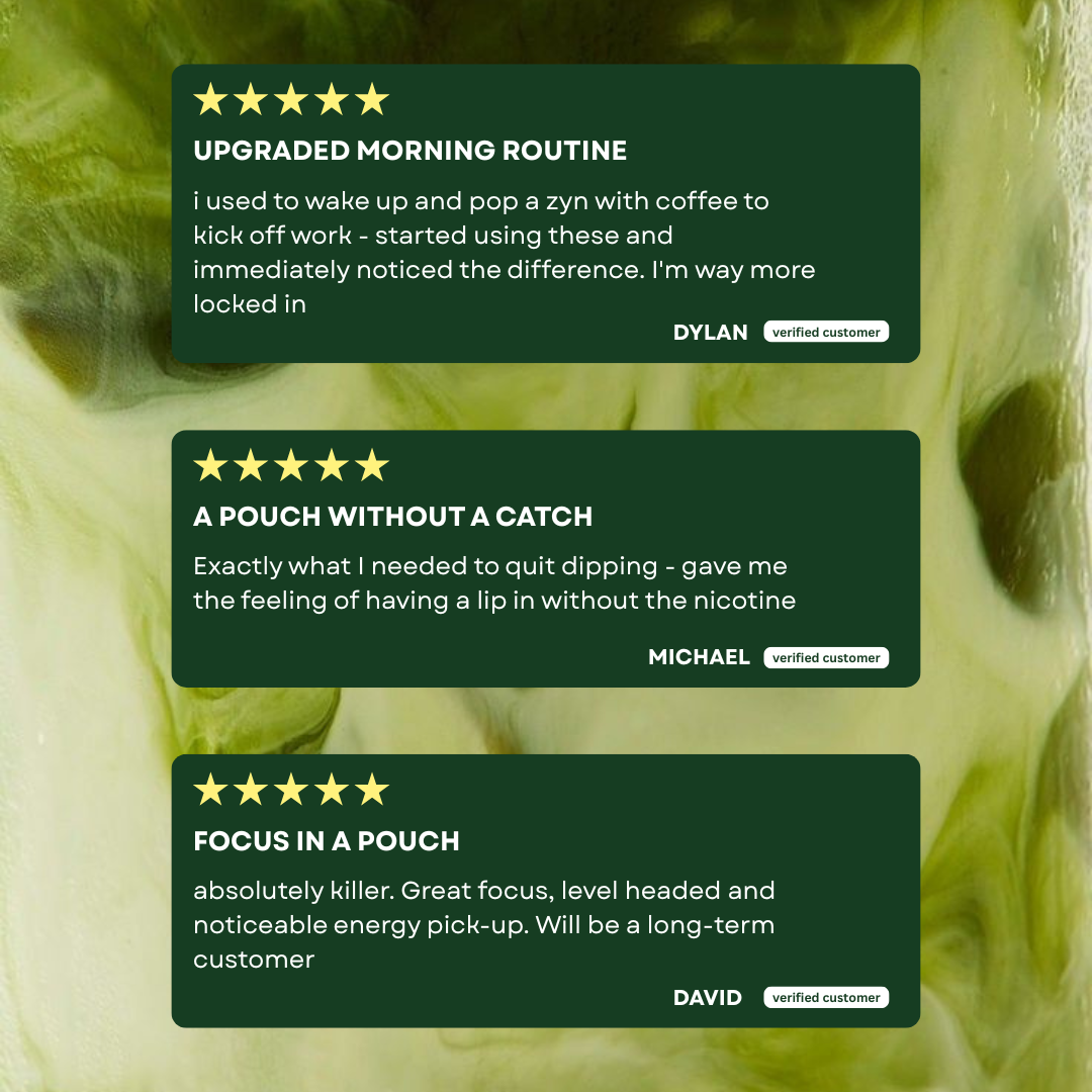 naturally flavored / sweetened energy pouches